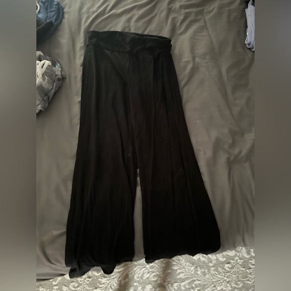 Pants & Jumpsuits Black Flared Yoga Pants Poshmark